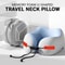Soft Travel Pillow Massage Neck Pillow U Shaped Memory Foam Neck Pillow Airplane Pillow Cervical He 0