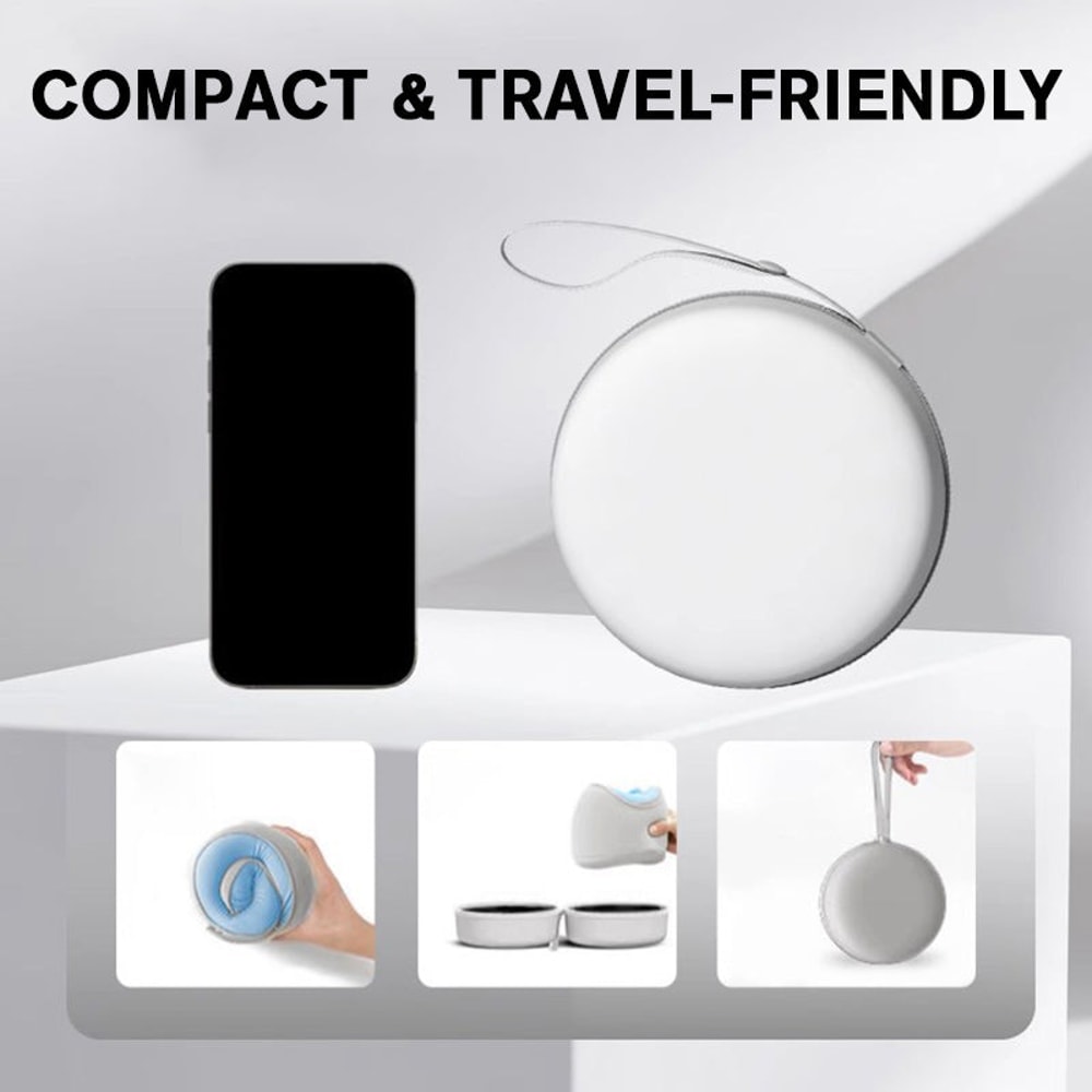 Soft Travel Pillow Massage Neck Pillow U Shaped Memory Foam Neck Pillow Airplane Pillow Cervical He 3