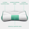 Ergonomic Goose Down Pillow Comfort Goose Down Pillow Cervical Memory Foam Pillow Sleep Enhancing C 3