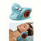 Portable Neck And Head Acupressure Pillow Deep Relief Massager For Neck Back Shoulders Heating And  0