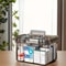 Clear PVC Medicine Storage Box With Handle Durable Double Layer Plastic Organizer Transparent First 4
