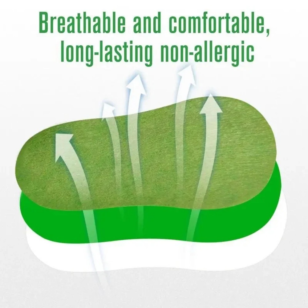 Detox Foot Care Patch 12Pcs Natural Herbal Wormwood Weight Loss Relaxation Stress Relief Deep Clean 2