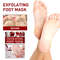 Moisturizing Foot Exfoliating Mask, Exfoliating Foot Care Tool, Dead Skin Remover, Smooth Soft Feet