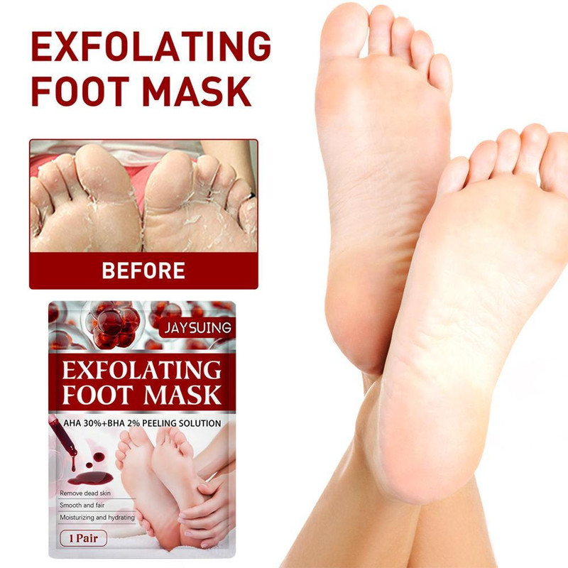 Moisturizing Foot Exfoliating Mask, Exfoliating Foot Care Tool, Dead Skin Remover, Smooth Soft Feet