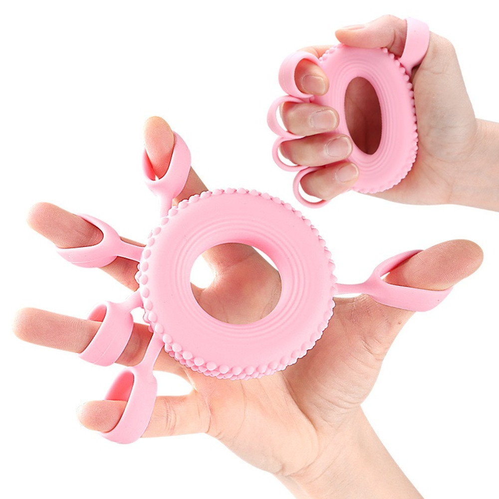 Finger Flexibility Finger Exerciser Silicone Grip Strength Trainer Hand Grip Strengthener Anti Slip 0