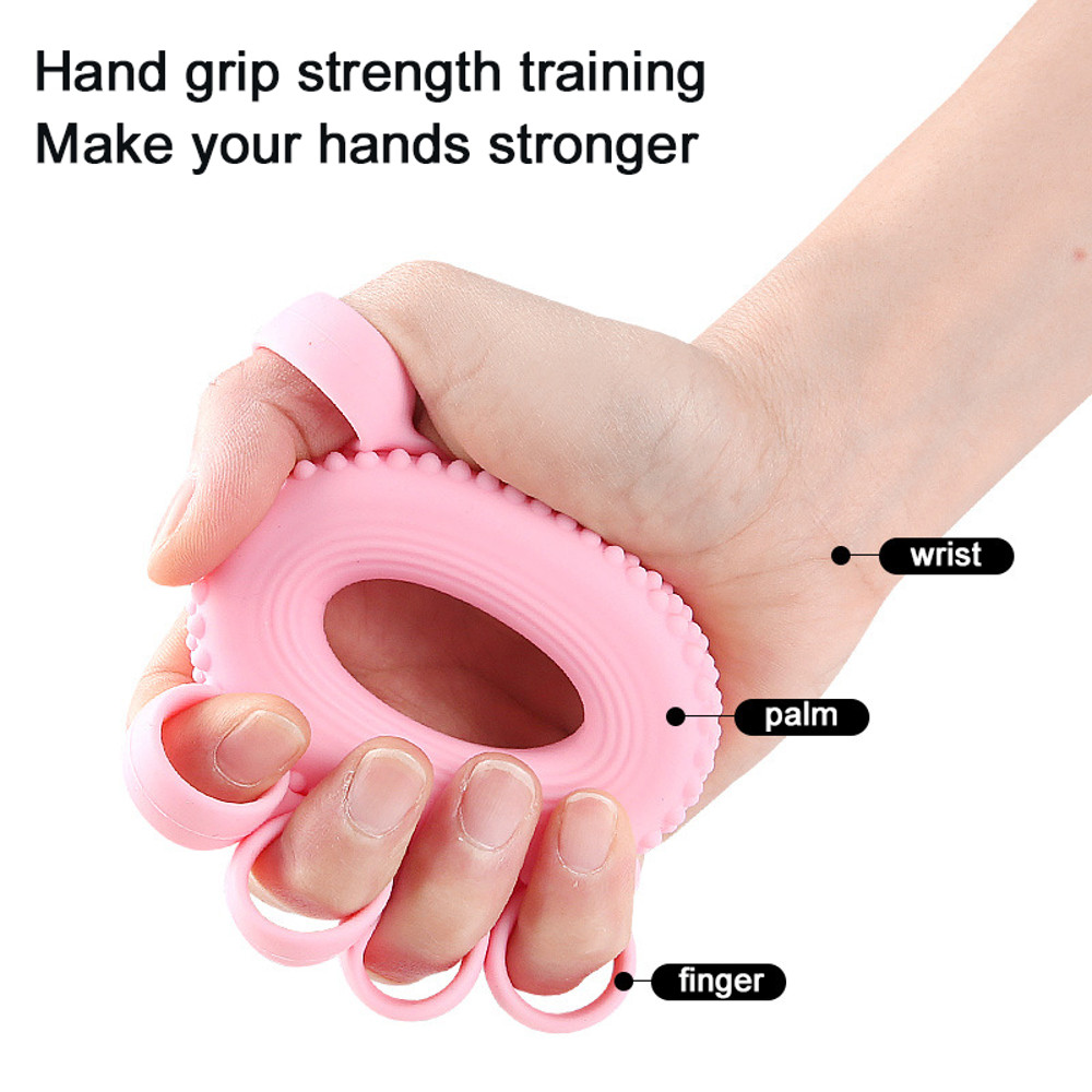 Finger Flexibility Finger Exerciser Silicone Grip Strength Trainer Hand Grip Strengthener Anti Slip 2