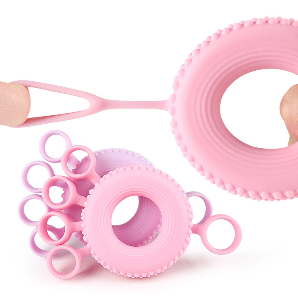 Finger Flexibility Finger Exerciser Silicone Grip Strength Trainer Hand Grip Strengthener Anti Slip 4