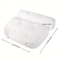 Bathtub Pillow for Neck and Back Support, Anti Slip Spa Cushion, Bathroom Spa Accessory
