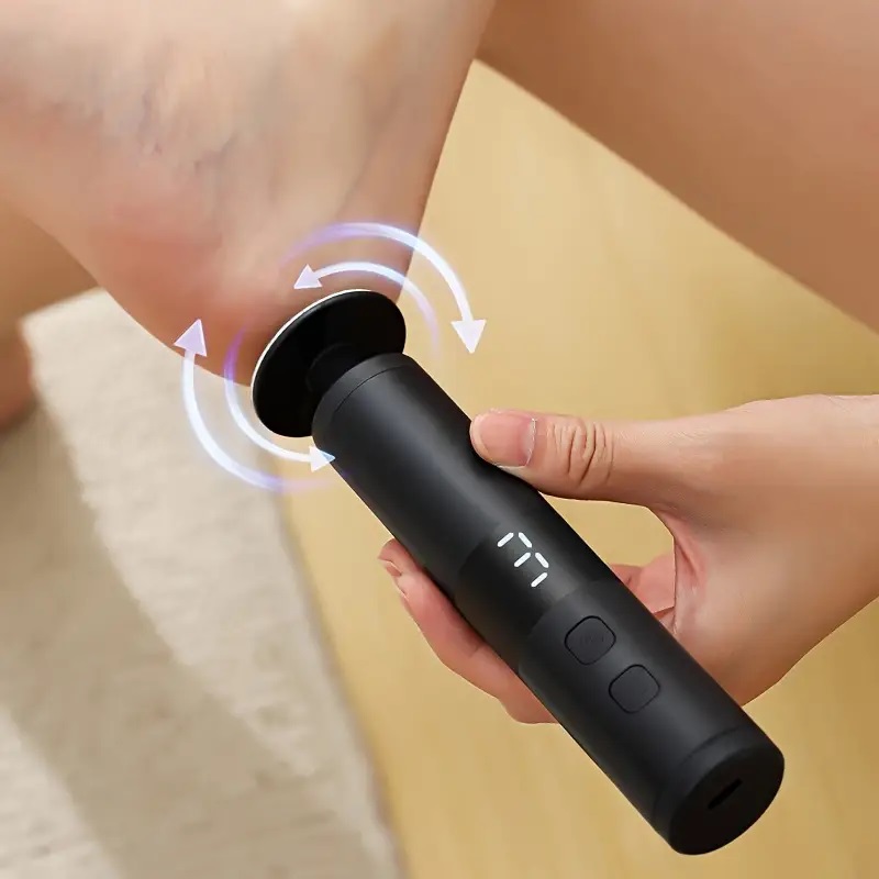 LCD display screen, 3-speed speed adjustment, foot and hand care, 16 interchangeable heads for home, fast charging