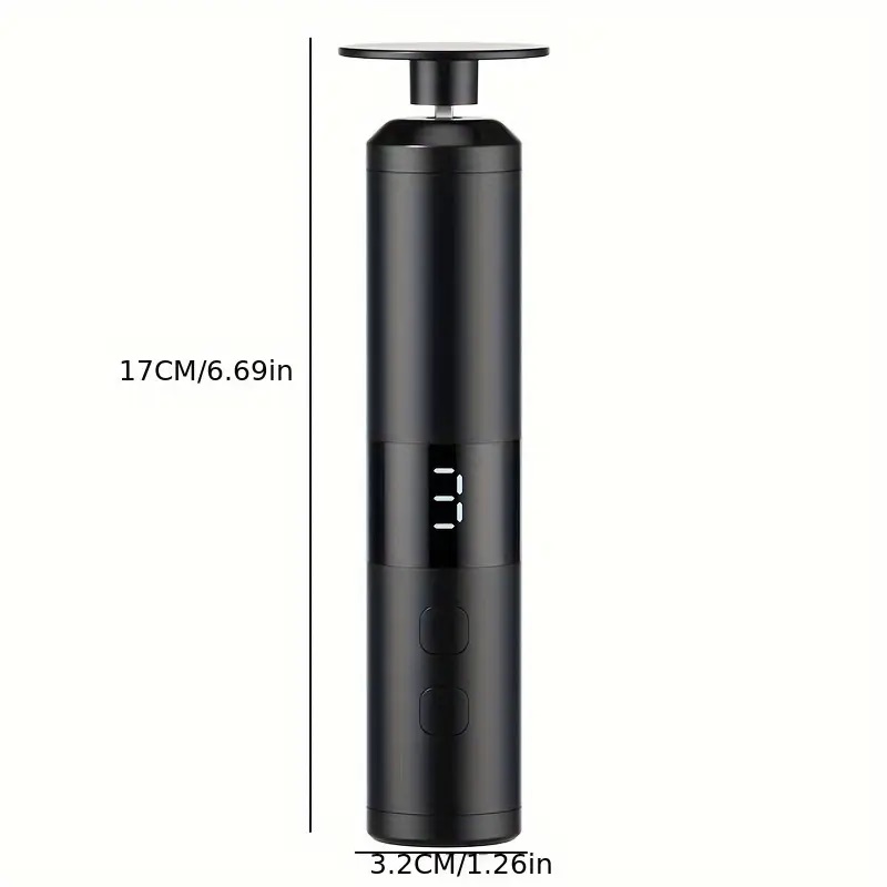 LCD display screen, 3-speed speed adjustment, foot and hand care, 16 interchangeable heads for home, fast charging