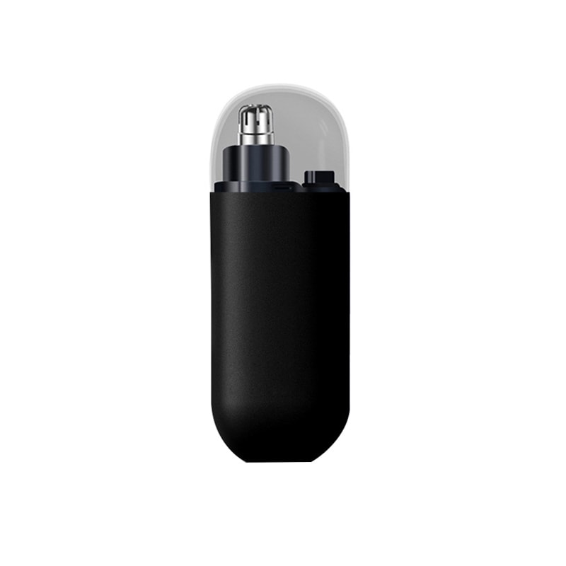 Portable electric nose clipper USB rechargeable, 150mAh lithium battery, mini compact design fast charging USB interface