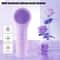 Ultrasonic Vibration Silicone Facial Cleanser, Intelligent Multifunctional Electric Facial Brush, Magnetic Charging