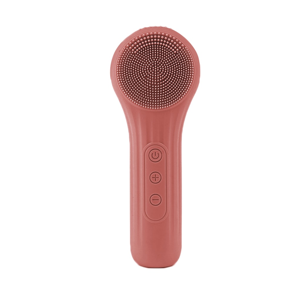 Ultrasonic Vibration Silicone Facial Cleanser, Intelligent Multifunctional Electric Facial Brush, Magnetic Charging