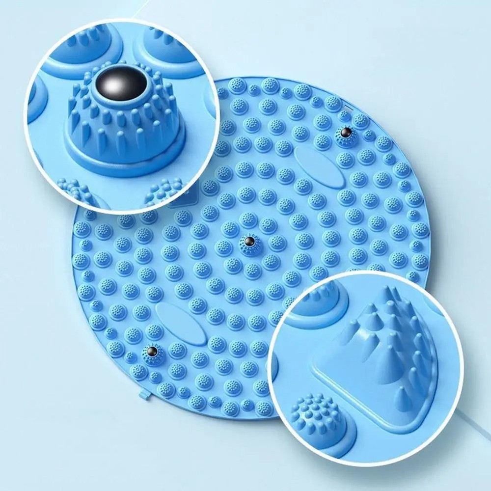 Reflexology Acupressure Mat, Foot Yoga Massage Board, Toe Pressure Plate, Meridian Jogging Massage Pad, Stone Therapy