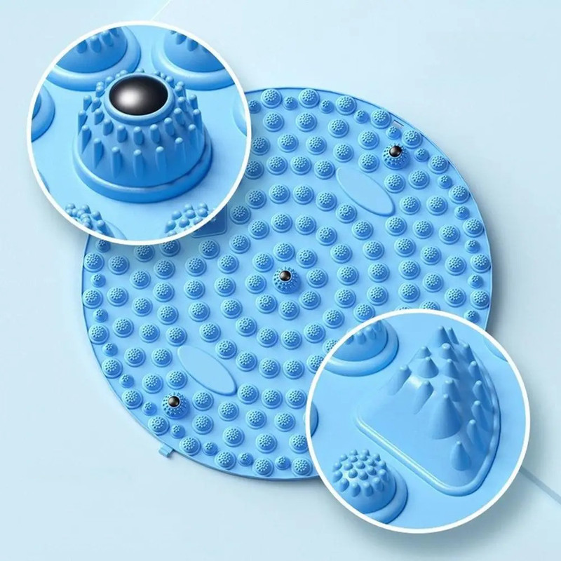 Reflexology Acupressure Mat, Foot Yoga Massage Board, Toe Pressure Plate, Meridian Jogging Massage Pad, Stone Therapy
