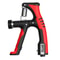 Wrist Gripper Digital Display, Forearm Hand Trainer with Counter, Adjustable Resistance Strength Training