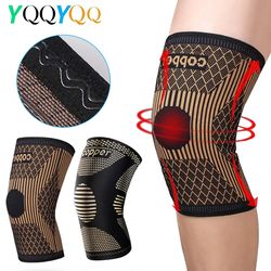 compression sleeve for knee pain, copper knee brace for arthritis relief, sports and workout support