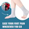 Anti Fatigue Bamboo Charcoal Fiber Foot Sleeves, Pain Relief, Compression Arch and Heel Support