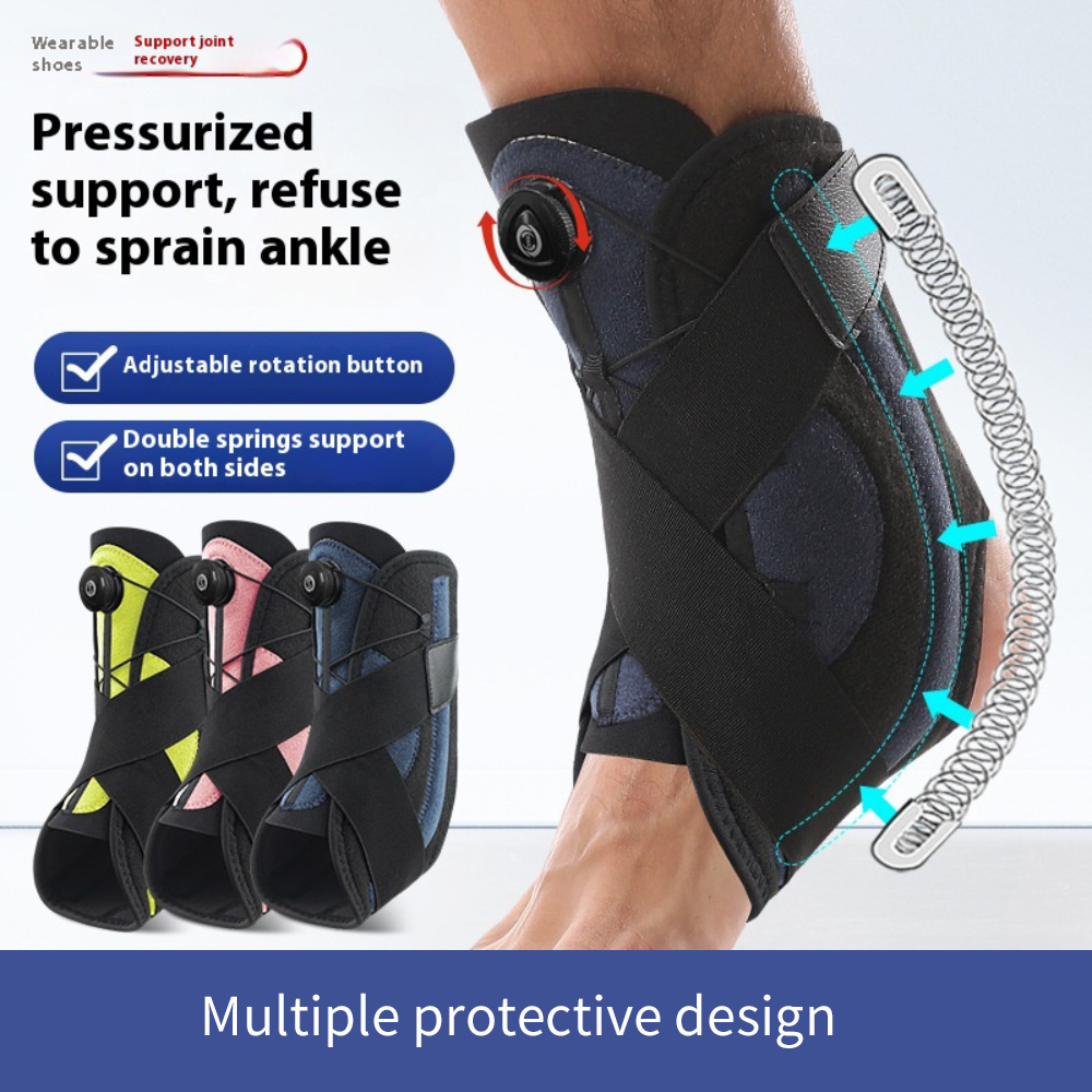 Sport Ankle Protectors, Adjustment Anti-Break Foot Joint, Sprain Recovery Support, Fixed Rehabilitation, Protection