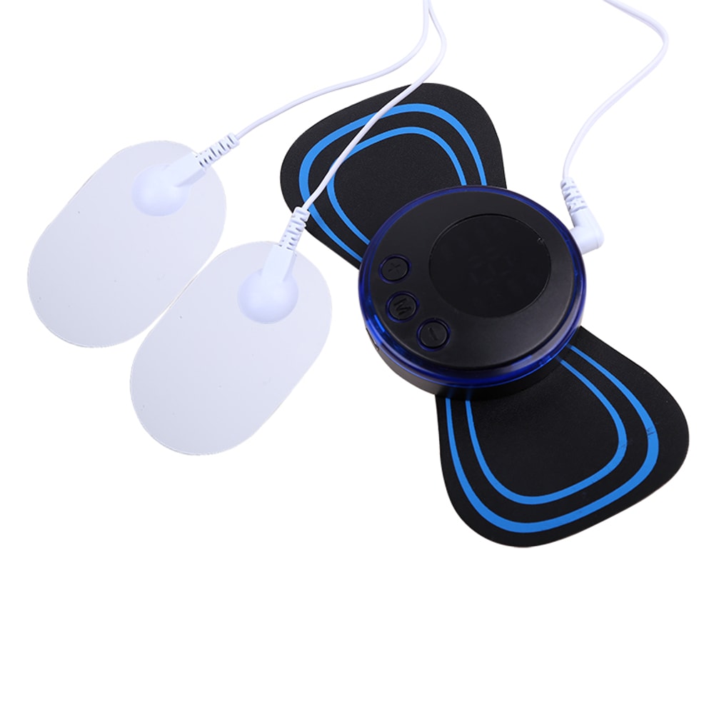 Electric Muscle Stimulator Mini Neck Massager Cervical Massage Patch Portable Pain Relief Relaxatio 1