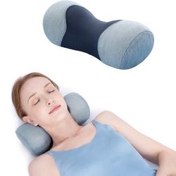 cervical pillow ergonomic contour, neck support pillow memory foam, orthopedic pain contoured sleeping pillow