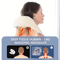 Wireless Shoulder And Back Kneading Massage, Beige Neck And Shoulder Massager, Shawl Trapezius Neck Cervical Masajeador