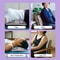 Adjustable Lumbar Traction Device Ergonomic Spine Board Acupressure Back Massager Back Stretcher Fo 2