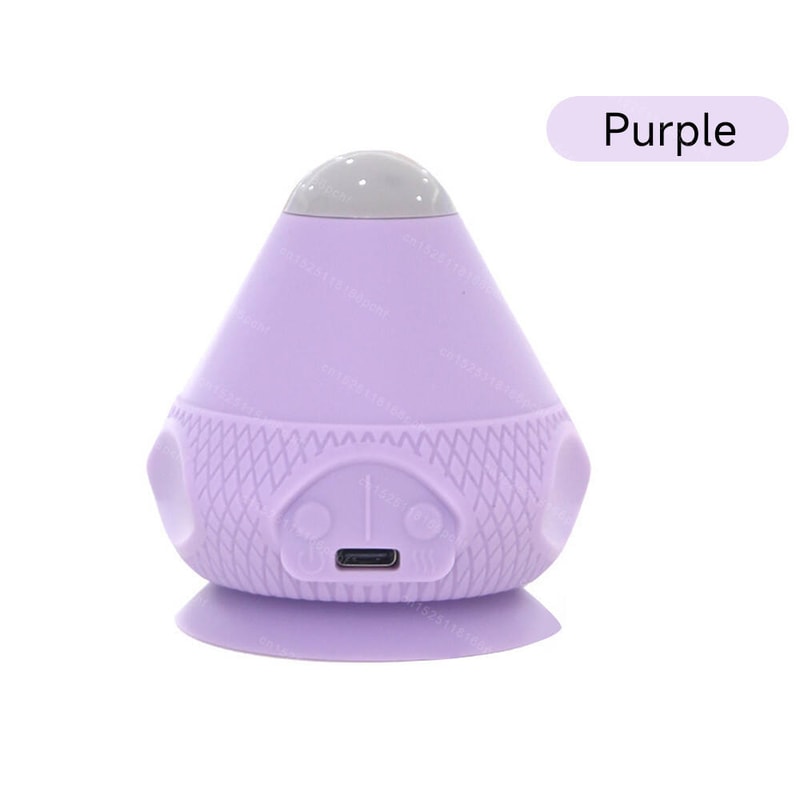 Silicone Self Massager Ball With Heat Deep Tissue Massage Ball Trigger Point Vibration Therapy For 7