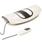 Back Massage Stretcher with Vibration, Multifunctional Lumbar Traction Device, Waist Spine Support Massager