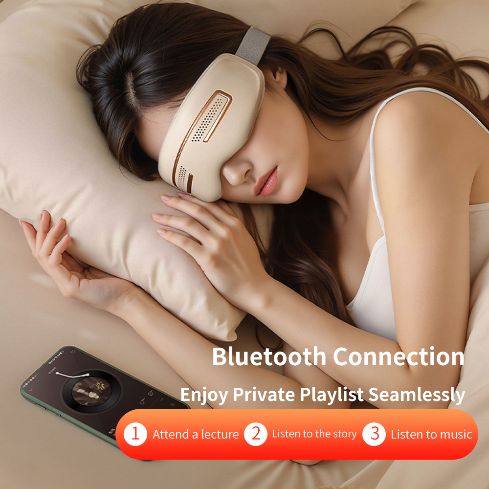 3D Eye Care Device Hot Cold Double Compress Electric Eye Massager Acupressure Point Therapy Wrinkle 3