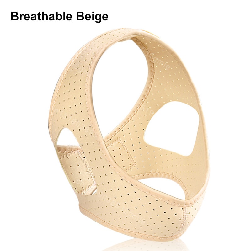 Adjustable Anti Snore Chin Strap Breathable Jaw Strap Sleep Aid Mouth Closed Anti Snoring Breathing 9