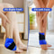 Hot Cold Therapy Ankle Ice Pack, Reusable Gel Wrap, Pain Relief Cold Pack for Sprains Injuries, Ankle Support Recovery