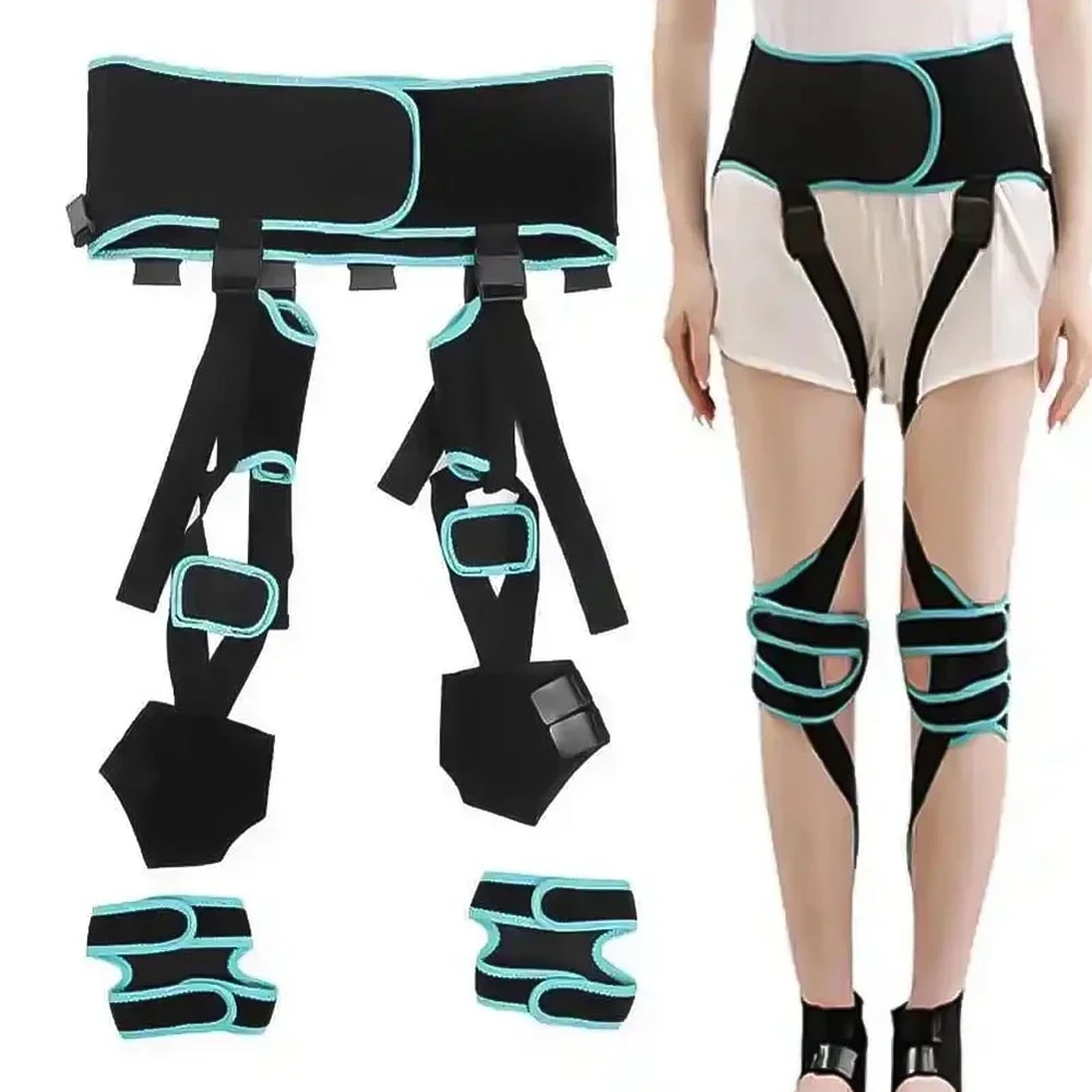 Postural Corrector Brace For Adult And Child Adjustable High Elasticity Leg Corrector Strap X O Typ 1