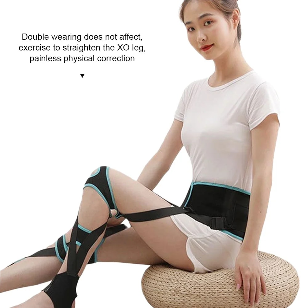 Postural Corrector Brace For Adult And Child Adjustable High Elasticity Leg Corrector Strap X O Typ 3