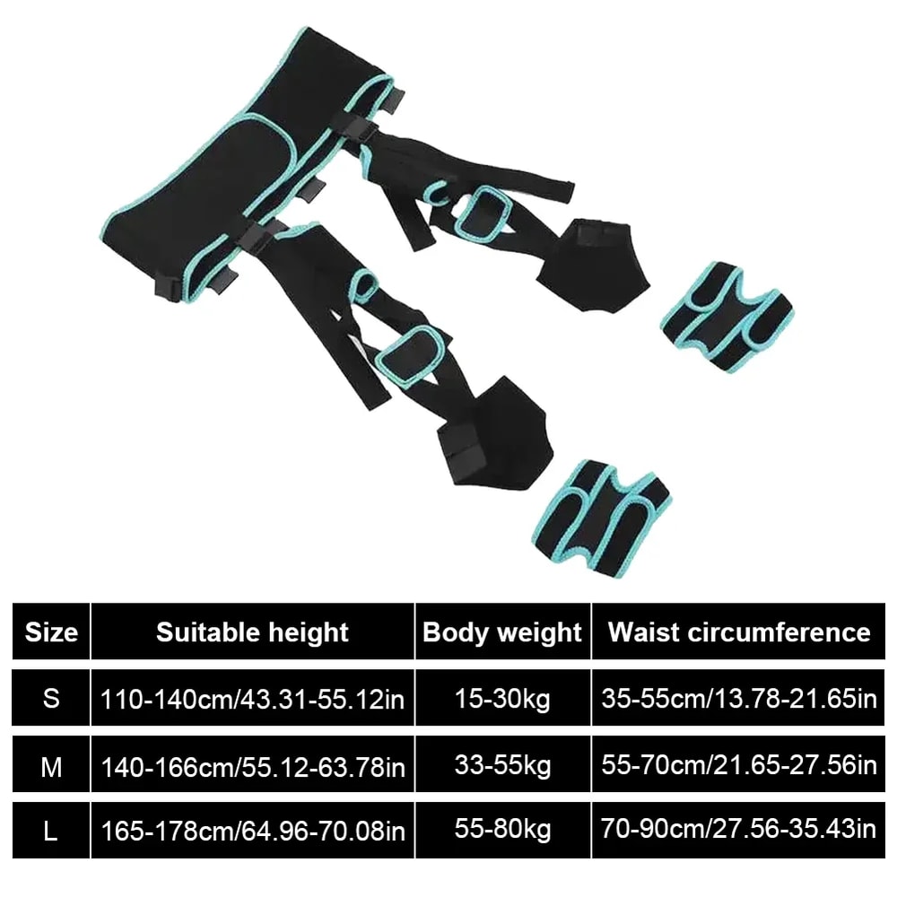 Postural Corrector Brace For Adult And Child Adjustable High Elasticity Leg Corrector Strap X O Typ 5