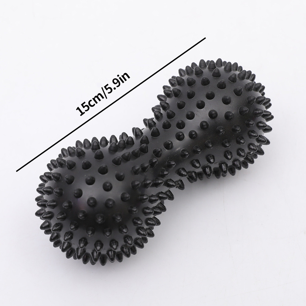 Myofascial Ball For Foot Fasciitis Peanut Double Spike Ball Foot Massage Roller Fitness Ball Back A 3