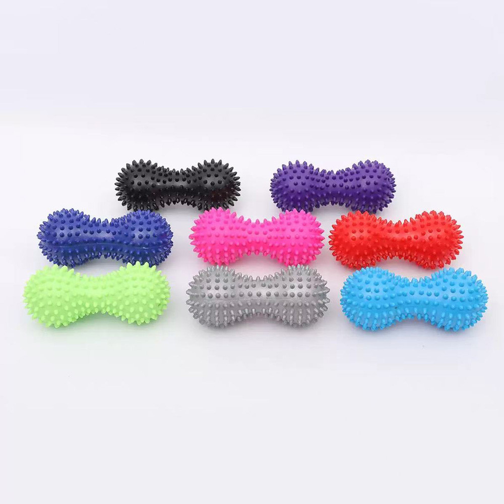 Myofascial Ball For Foot Fasciitis Peanut Double Spike Ball Foot Massage Roller Fitness Ball Back A 1