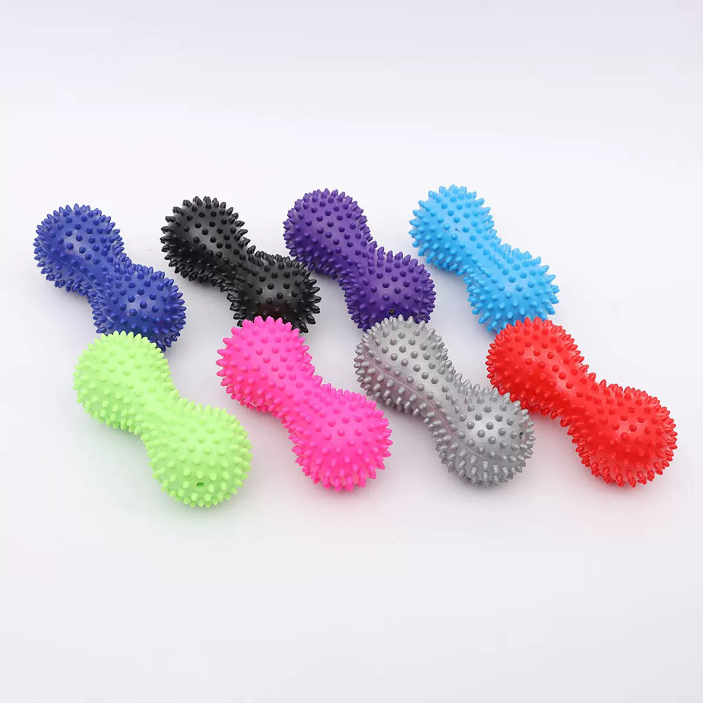 Myofascial Ball For Foot Fasciitis Peanut Double Spike Ball Foot Massage Roller Fitness Ball Back A 2
