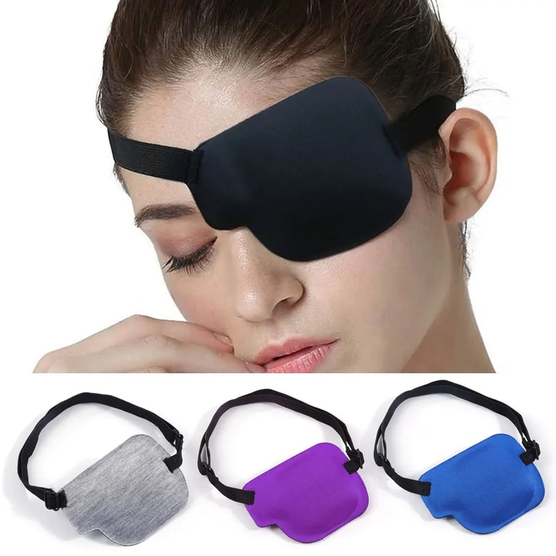 Amblyopia Obscure Eyeshade Occlusion Medical Lazy Eye Patch Astigmatism Therapy Eye Mask Child Pure 3