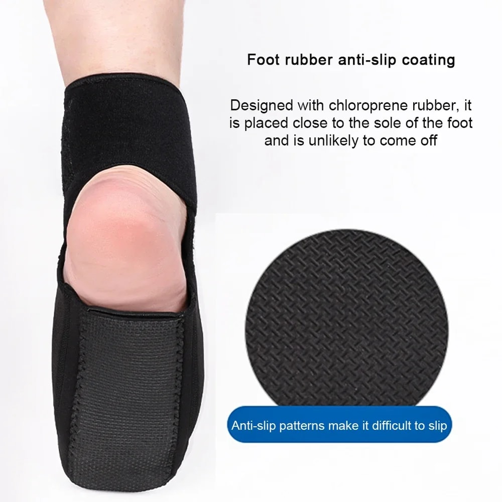Adjustable Dorsal Drop Foot Orthopedic Brace, Plantar Fasciitis Splint Sock Comfortable Foot Drop Orthosis Night Support