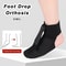 Adjustable Dorsal Drop Foot Orthopedic Brace, Plantar Fasciitis Splint Sock Comfortable Foot Drop Orthosis Night Support