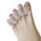 Silicone Toe Separators 1Pair, Bunion Adjuster Gel Corrector Splitter, Foot Pain Relief Thumb Valgus Protector