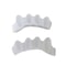 Silicone Toe Separators 1Pair, Bunion Adjuster Gel Corrector Splitter, Foot Pain Relief Thumb Valgus Protector