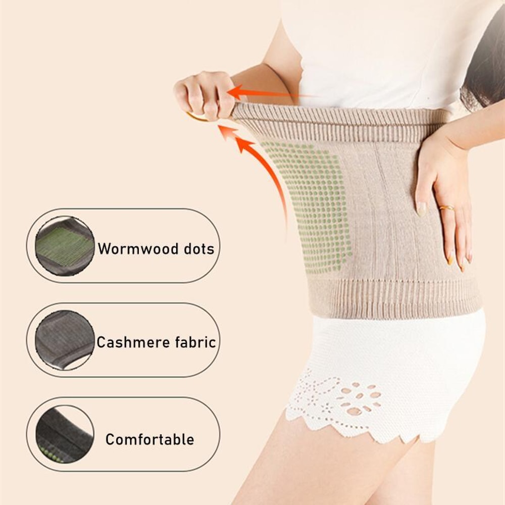Cashmere Abdominal Binder, Thermal Kidney Waist Support, Lumbar Support, Waist Warmer, Stomach Protector, Slim Waist