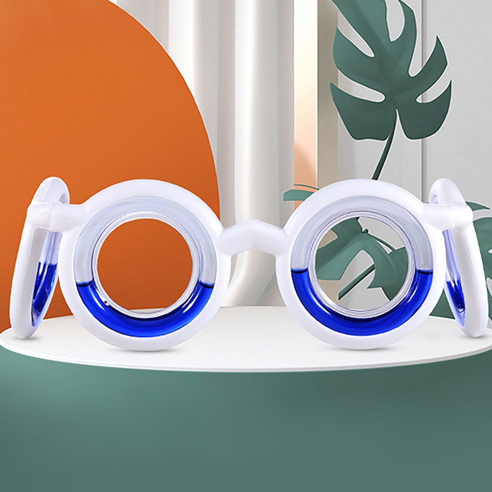 Portable Anti-Sickness Glasses For Children Adult, Anti-Motion Sickness Liquid Glasses, Lensless Driving Sickness Goggle