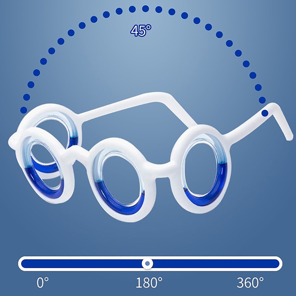Portable Anti-Sickness Glasses For Children Adult, Anti-Motion Sickness Liquid Glasses, Lensless Driving Sickness Goggle