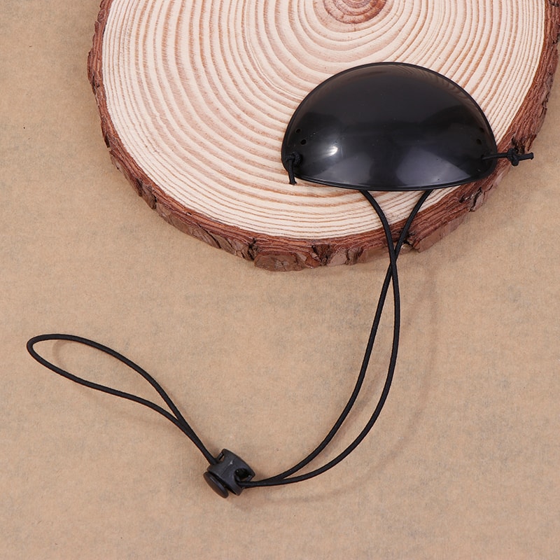 Children's Monocular Eye Patch, Translucent Black Eye Protect Correction, One Eye Strabismus Amblyopia Blindfold