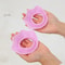 Flower Shape Silicone Solid Color Waterproof, 1 Pair Washing Face Spa Wrist Watch Band, Hair Accessories, Head Wrap