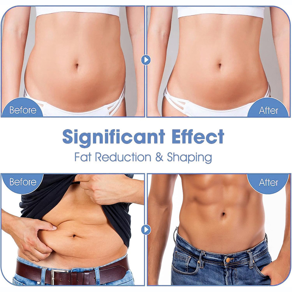 EMS Muscle Stimulator Abdominal Muscle Toner Waist Trainer Electric Toning Belt USB Recharge Fitnes 4