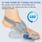 Toe Separator, Bunion Corrector, Foot Hallux Valgus Braces, Toe Straightener, Foot Care Tool, Bone Adjuster